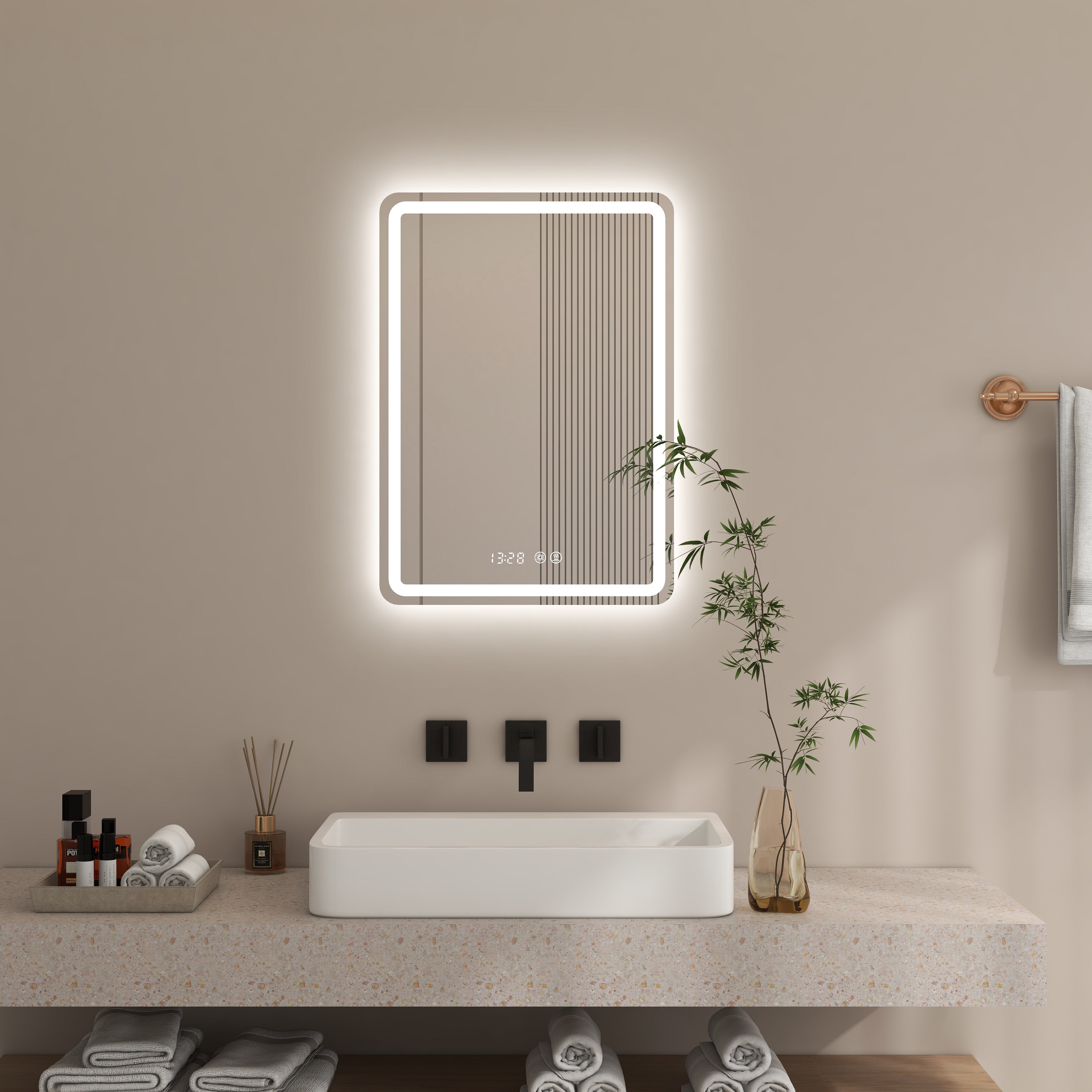 Hawkrown Rectangular  Smart Mirror 01