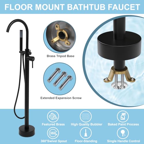 Hawkrown Freestanding Bathtub Faucet