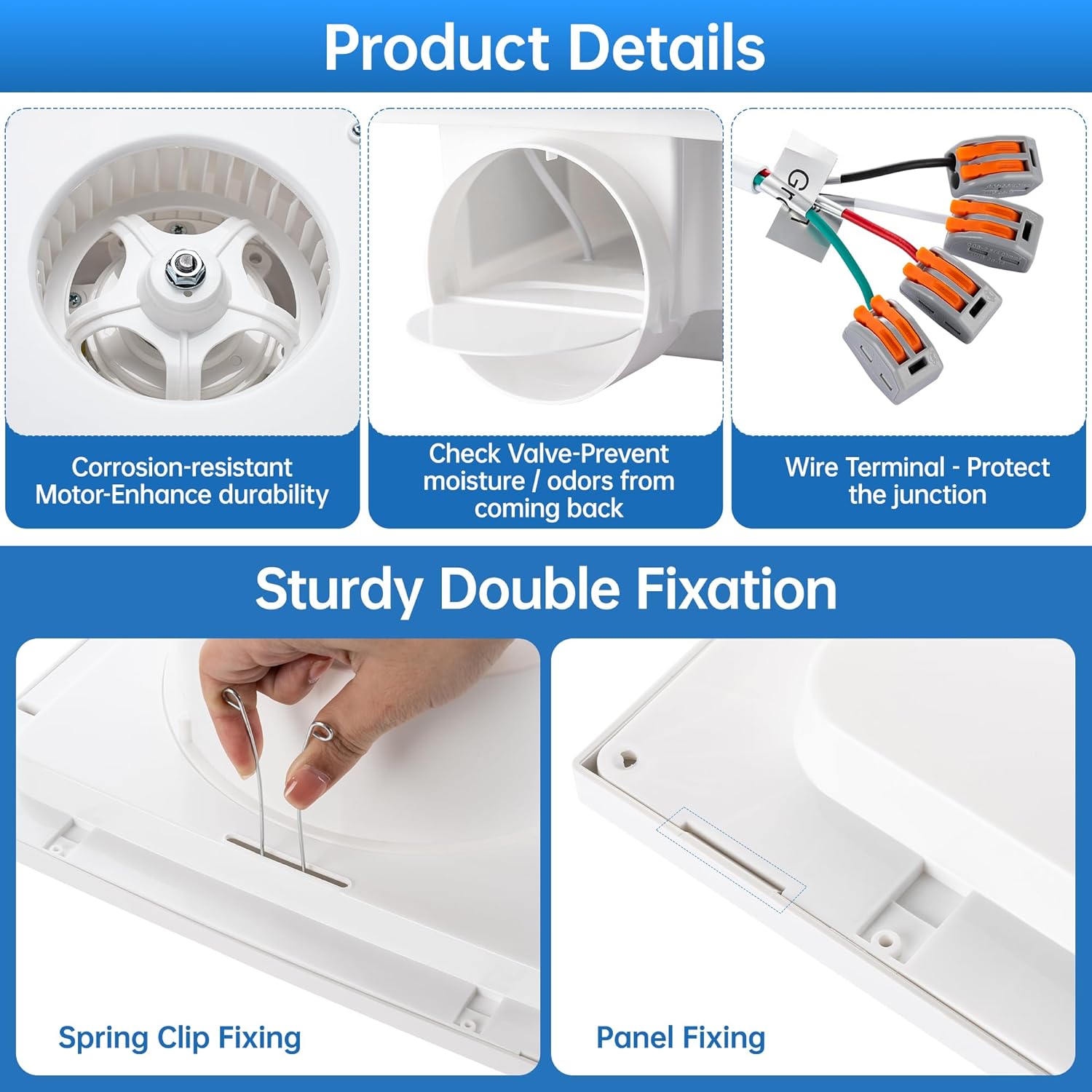 12inch Panel Bathroom Exhaust Fan with Light,3CCT(3000K,4500K,6000K, 1200lm), 140 CFM Powerful Ventilation, Ultra Quiet 1.0 Sone Ceiling Ventilation Fan for Bath, Bedroom, Laundry, 10”x10”Mount