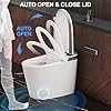 Smart Bidet Toilet, Auto Open/Close Lid, Auto Flush, Built in Tank with Boost Pump, 1000 Gram MaP Flushing Score, Elongated Heated Seat, UV Purified Water Wash and Cleaning Foam Dispenser